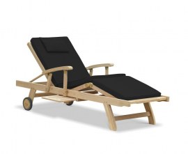 Teak Sun Lounger