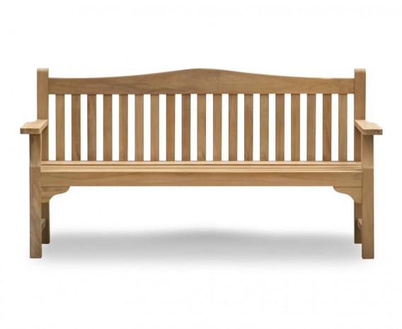 Runnymede Teak 4 Seater Garden Bench - 1.8m