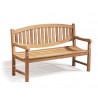 Kennington 3 Seater Teak Outdoor Bench - 1.5m