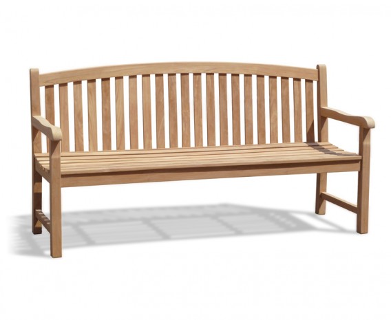 Gloucester Teak 4 Seater Garden Bench - 1.8m