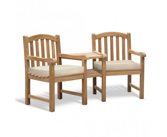 Gloucester Teak Garden Companion Seat