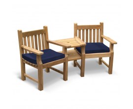 Turners Teak Jack and Jill Bench