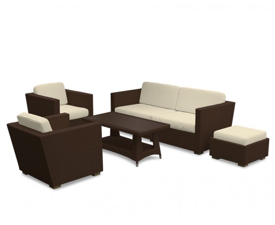 Verona Rattan Garden Sofa Set