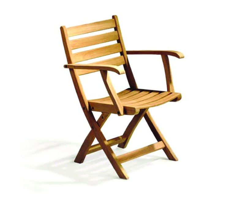 Lymington Teak Folding Garden Chair
