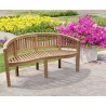 Curved Garden Bench