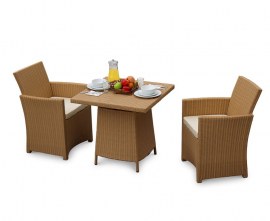 Azure 2 Seater Woven Outdoor Dining Set