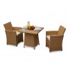 Azure 2 Seater Woven Outdoor Dining Set