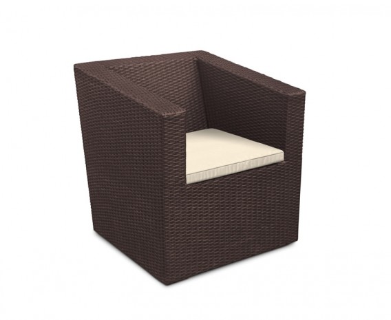 Azure Rattan Garden Armchair