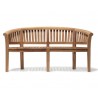 Wimbledon Teak Garden Banana Bench