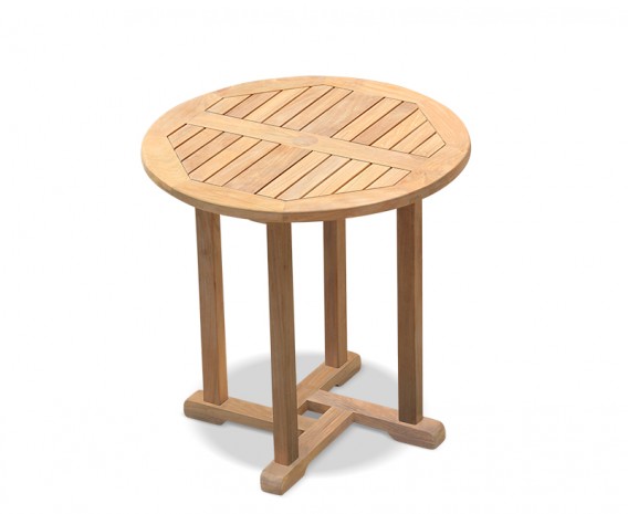 Sissinghurst Circular Teak Dining Table - 75cm