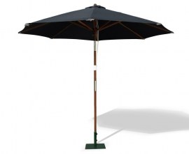 Octagonal 2.5m Patio Parasol - FSC Eucalyptus Hardwood Parasol