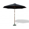 Octagonal 2.5m Patio Parasol - FSC Eucalyptus Hardwood Parasol