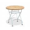 Café Round Folding Bistro Table White - 80cm