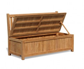 York Garden Bench Storage Box