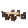 Rectory 6 Seater Garden Dining Set