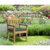 York Teak Outdoor Armchair