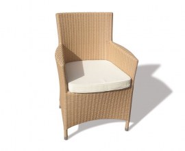 Verona Flat-weave Armchairs Set with Rectory Table