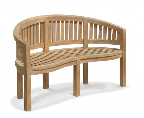 Curved Garden Bench