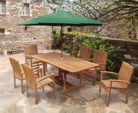 Winchester Teak Garden Dining Set