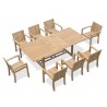 Dorset 8 Seater Garden Dining Set