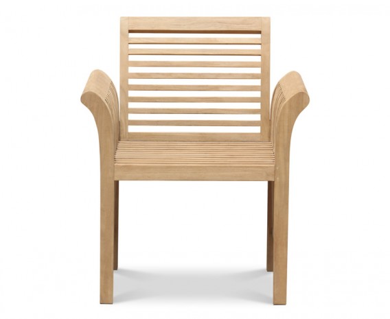 Richmond Teak Contemporary Garden Armchair