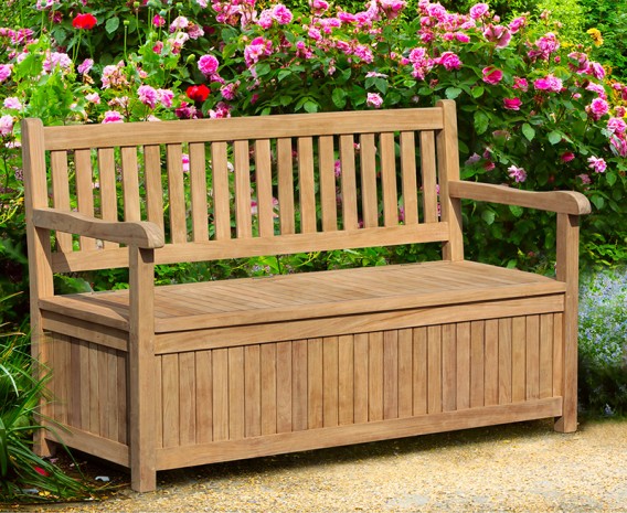 York Outdoor Storage Bench