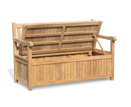 York Teak Storage Bench