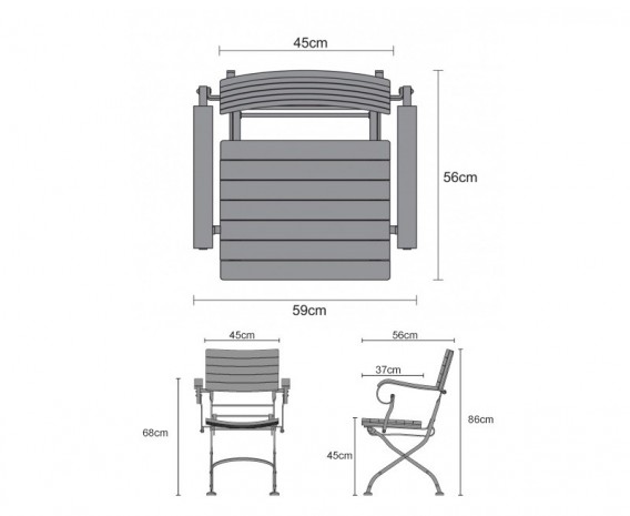 Café 6 Seater Rectangular 1.8m Table and Chairs Set - Satin White