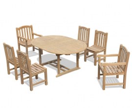 Oxburgh Teak Garden Dining Set