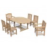 Oxburgh Teak Garden Dining Set