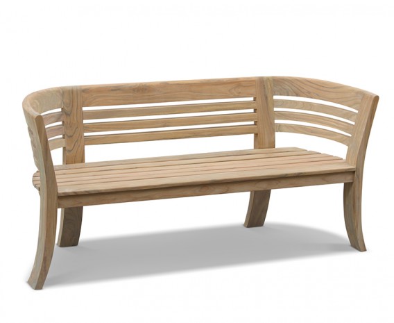 Bloomsbury Teak 3 Seater Deco Garden Bench