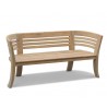 Bloomsbury Teak 3 Seater Deco Garden Bench