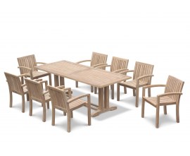 Rectory Teak Garden Dining Set