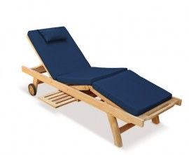 Teak Recliner Sun Bed