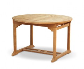 Oxburgh Teak Extending Outdoor Dining Table