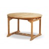 Oxburgh Teak Extending Outdoor Dining Table