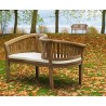 Teak Kissing Bench