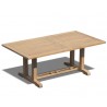 Rectory Rectangular Teak Outdoor Table - 2m