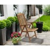 Tewkesbury Teak Outdoor Recliner Chair