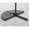 HDPE Concrete Parasol Base Weights - Set of 2 Slabs