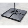 HDPE Fillable Cantilever Parasol Base Weights - 90-120kg