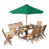 Oxburgh Teak Extending Dining Set