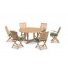 Sissinghurst Teak Outdoor Dining Set