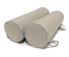 Garden Bolster Cushions - Taupe