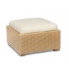 Outdoor rattan foot stool