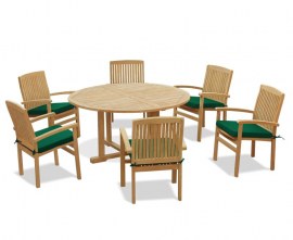 Sissinghurst Teak Garden Dining Set