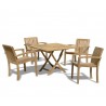 Teak Square Garden Dining Set