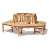 Wrap-Around Tree Bench - Teak