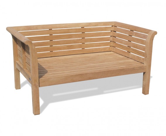 Mustique Teak Outdoor Daybed - 1.5m