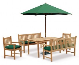 Hampton Teak Garden Dining Set